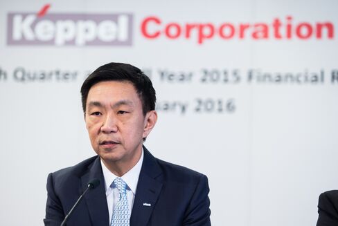 Loh Chin Hua speaks during a news conference in Singapore.