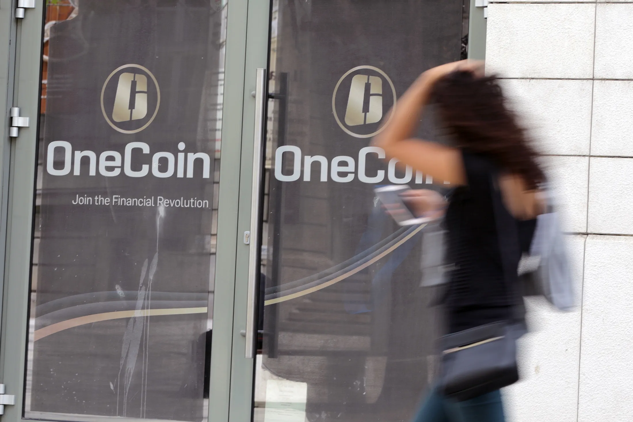 OneCoin offices in Sofia, Bulgaria, in 2019.
