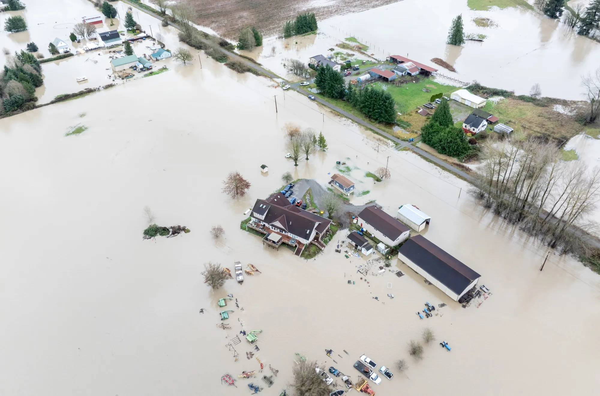 Washington State Is Spared Loss of Life Amid Flood Evacuations - Bloomberg