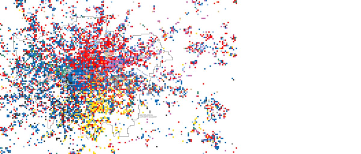 Map Football London. The London grafic Map. Визуализация капитала. Each square