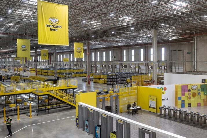 A MercadoLibre Fulfillment Center On Black Friday