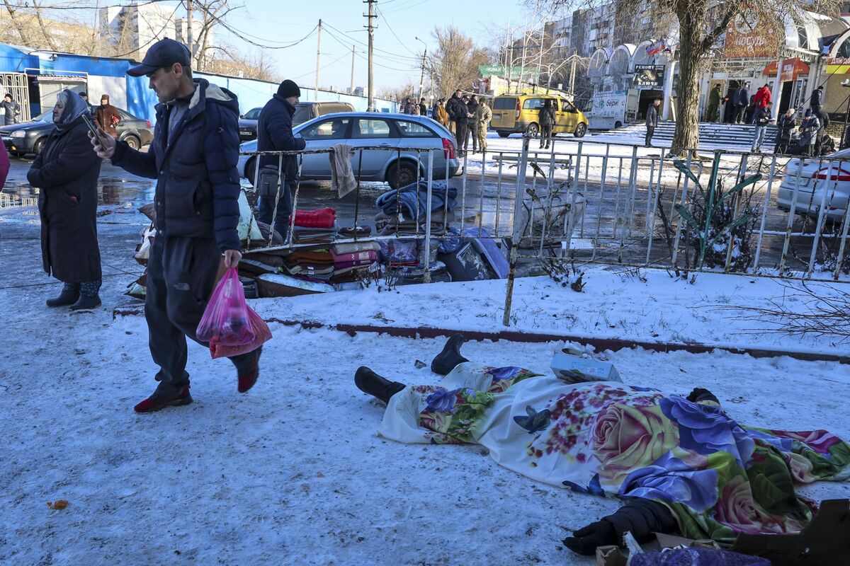 Russia Say 25 Dead In Donetsk Attack It Blames On Ukraine - Bloomberg