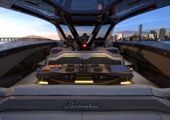 Lamborghini’s New $3.4 Million Yacht Has Splashy Supercar DNA