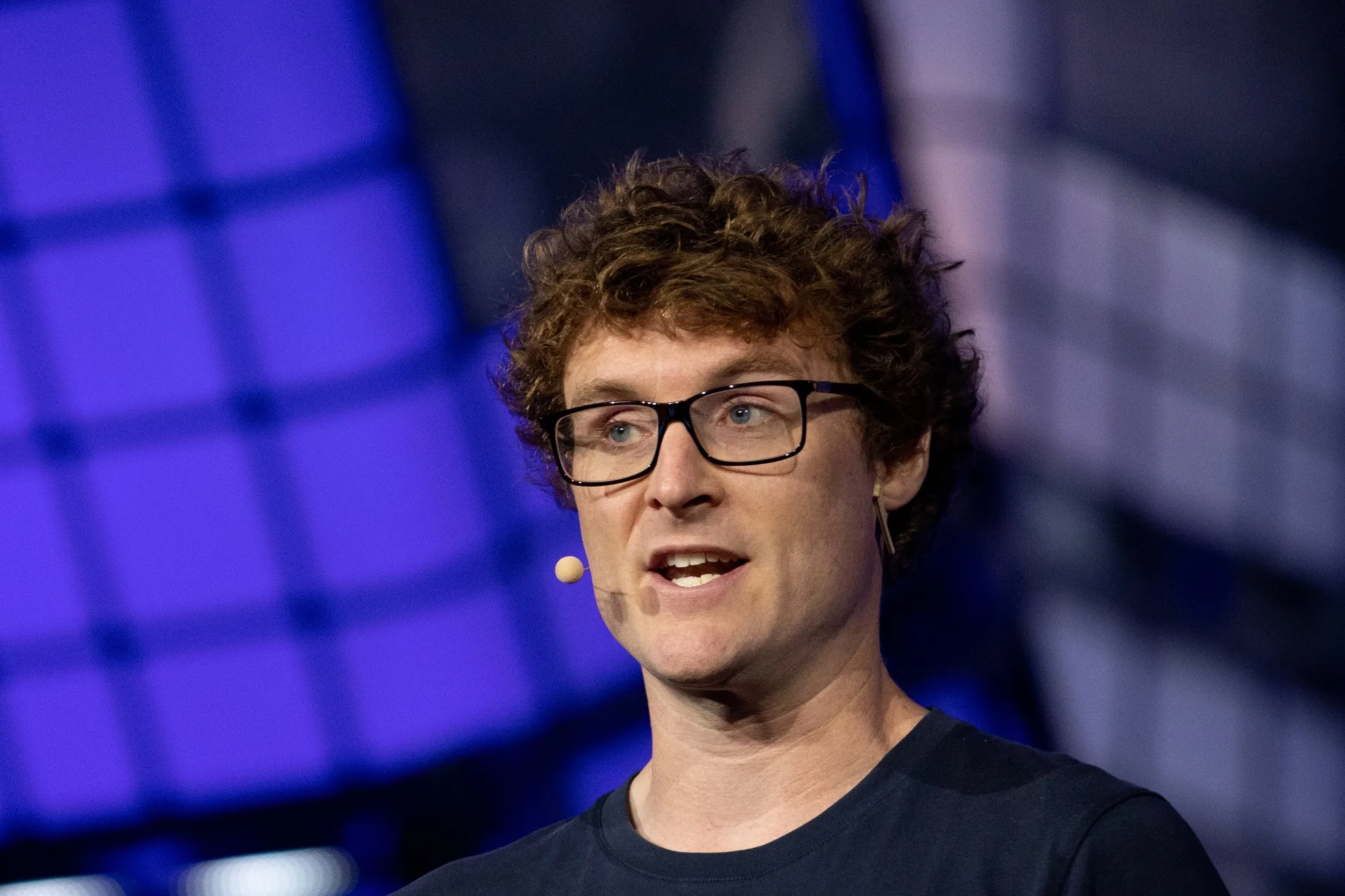 Paddy Cosgrave during the Collision conference in Toronto, Canada, on Tuesday, June 27, 2023.