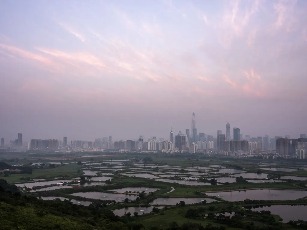 A view of two Chinas.
