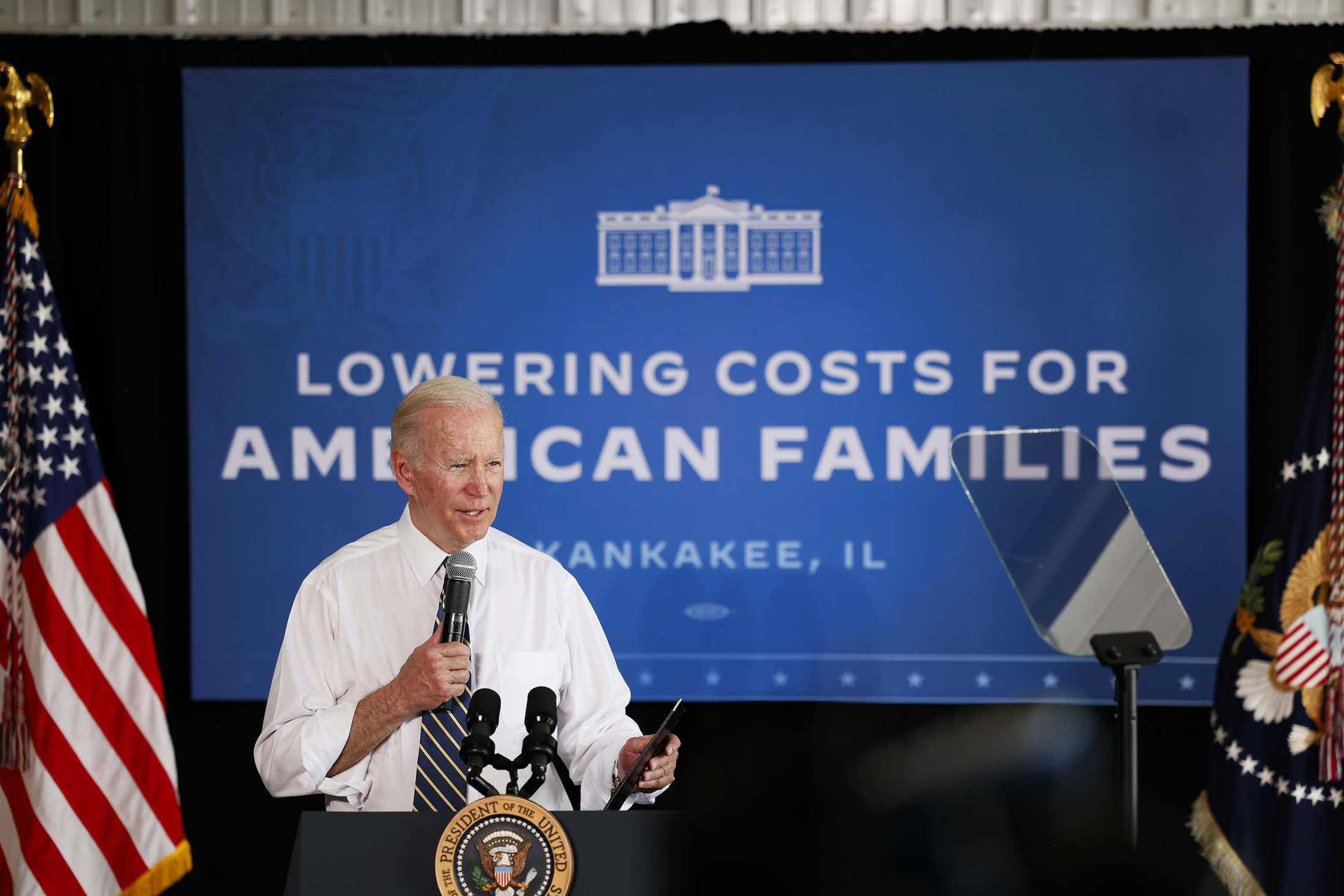 President Biden Delivers Remarks On Rising Food Inflation And Farmer Aid