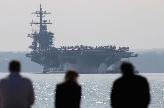 U.S. Navy Reports First Virus Infections Aboard Deployed Carrier