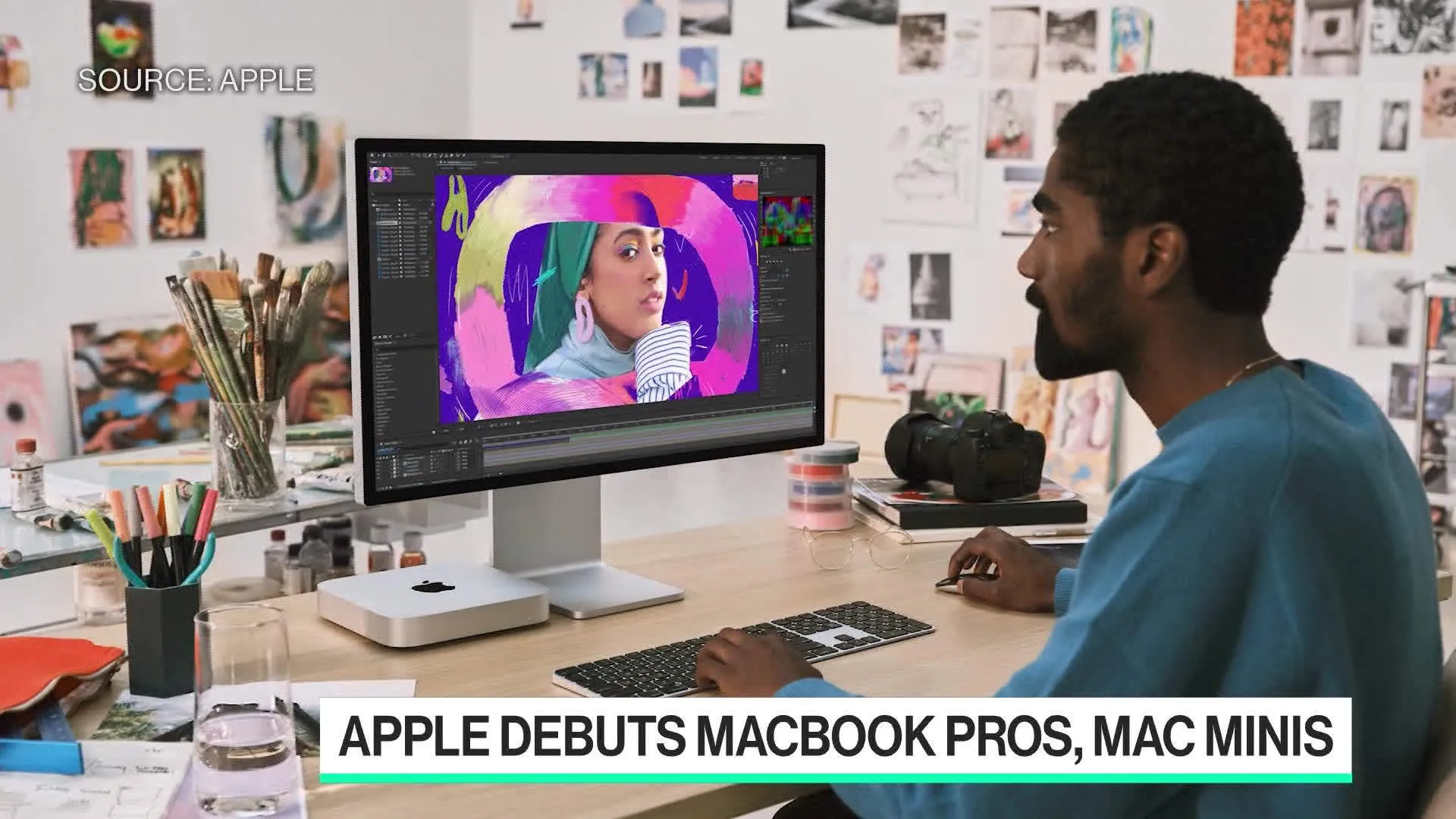 Watch Apple Debuts MacBook Pros, Mac Minis - Bloomberg