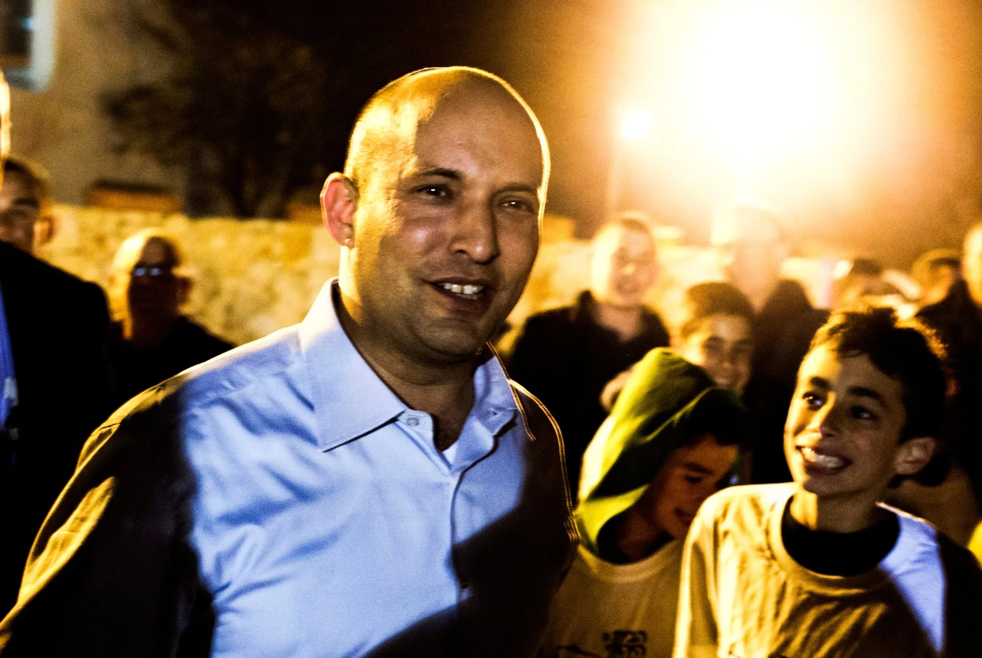 Leader of a fragile coalition.