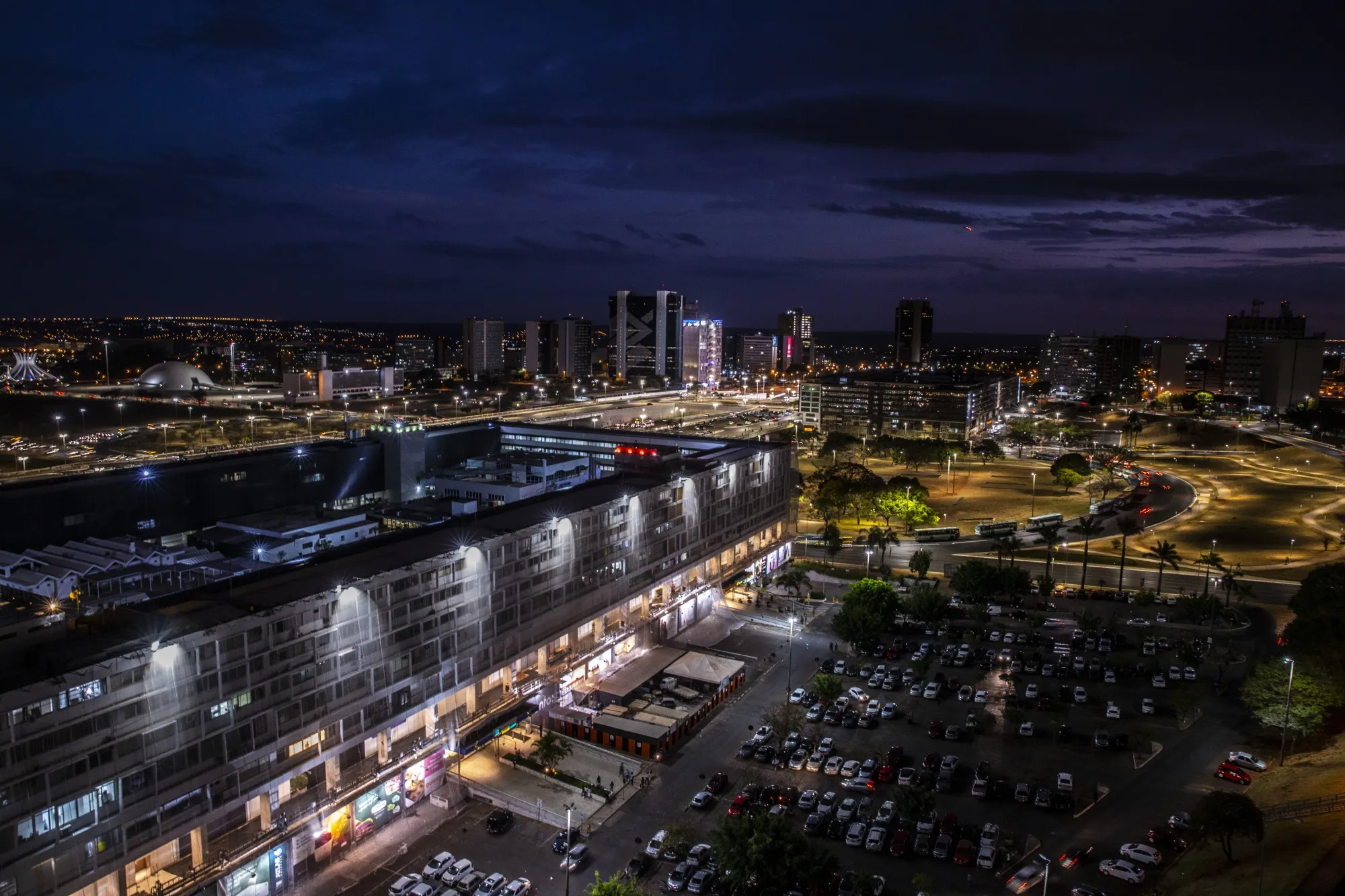 The Conjunto Nacional shopping center in Brasilia, Brazil, on Aug. 31, 2021.&nbsp;