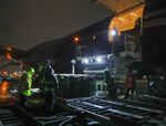 U.S. military aid arrives in Kyiv.