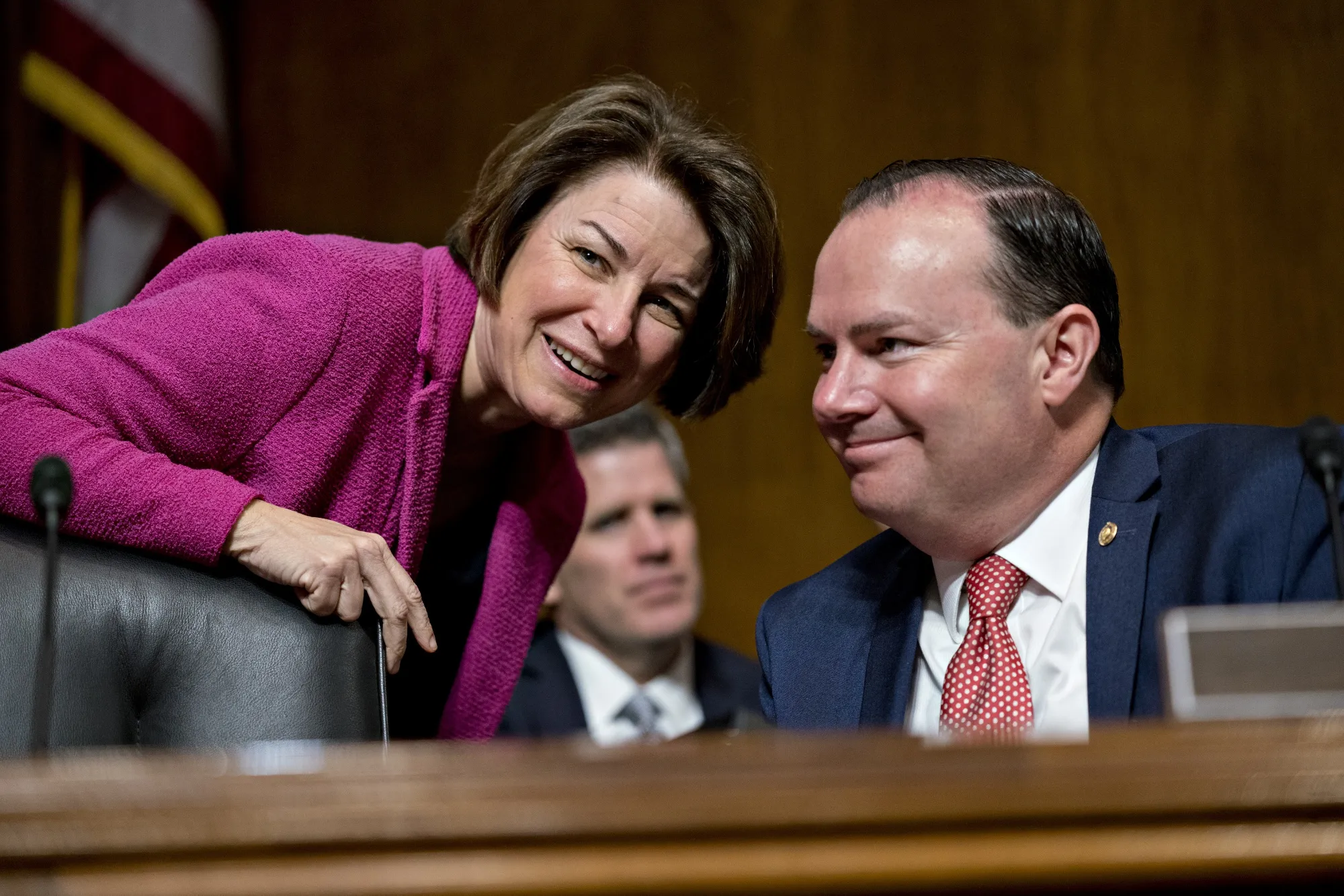 Amy Klobuchar and Mike Lee.