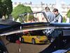 LONDON, ENGLAND - SEPTEMBER 01: A reflection of a porsche is seen on a vintage car on display at the Concours de Elegance at Hampton Court Palace on September 1, 2017 in London, England. The show brings together a selection of 60 of the rarest cars from around the world. Uniquely, the Concours of Elegance winner is selected by the owners of the cars themselves, each participant is asked to vote on the other models on display to decide which car is considered to be the 'Best of Show'. (Photo by John Keeble/Getty Images)