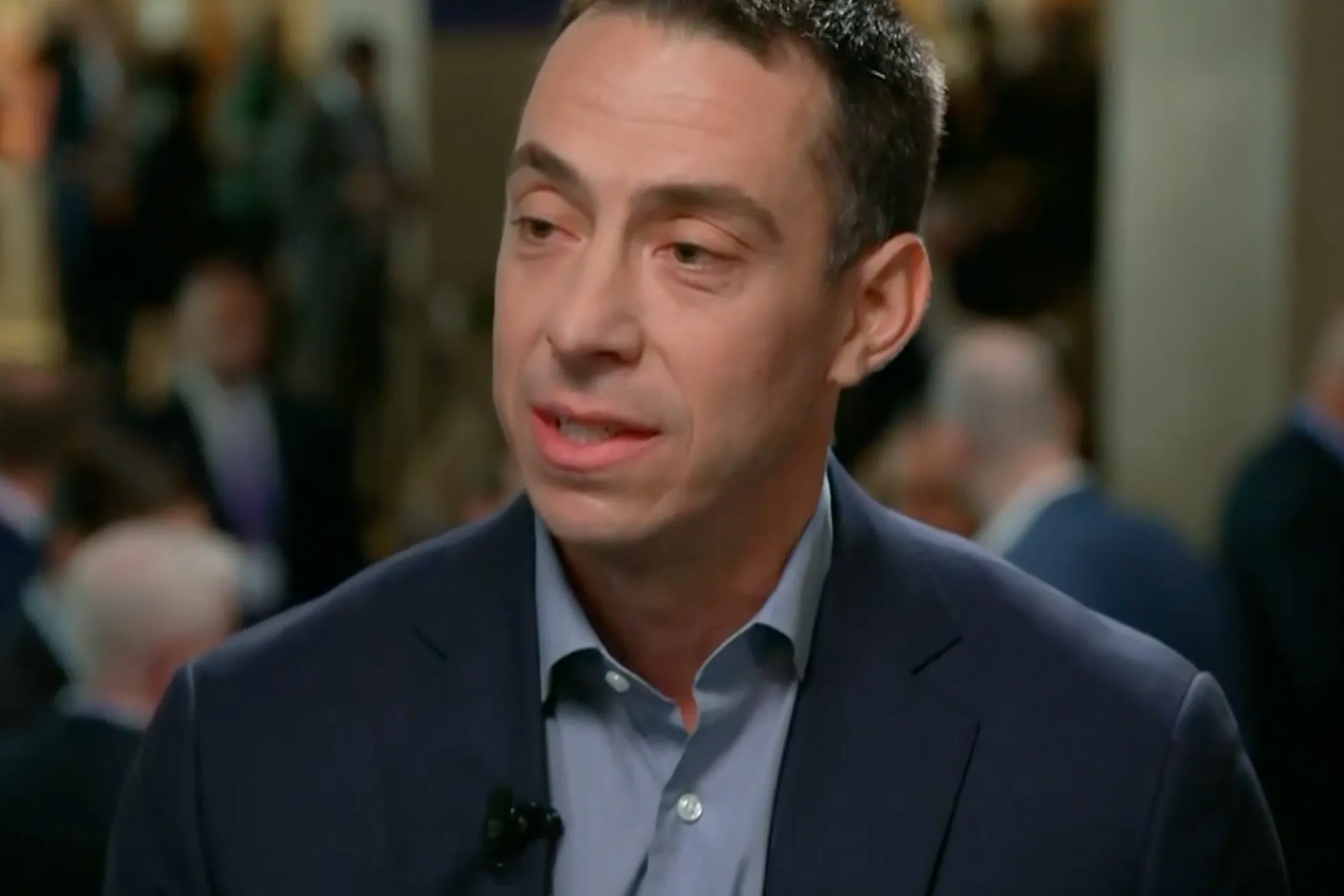 Jimmy Levin at the Milken conference in 2025.