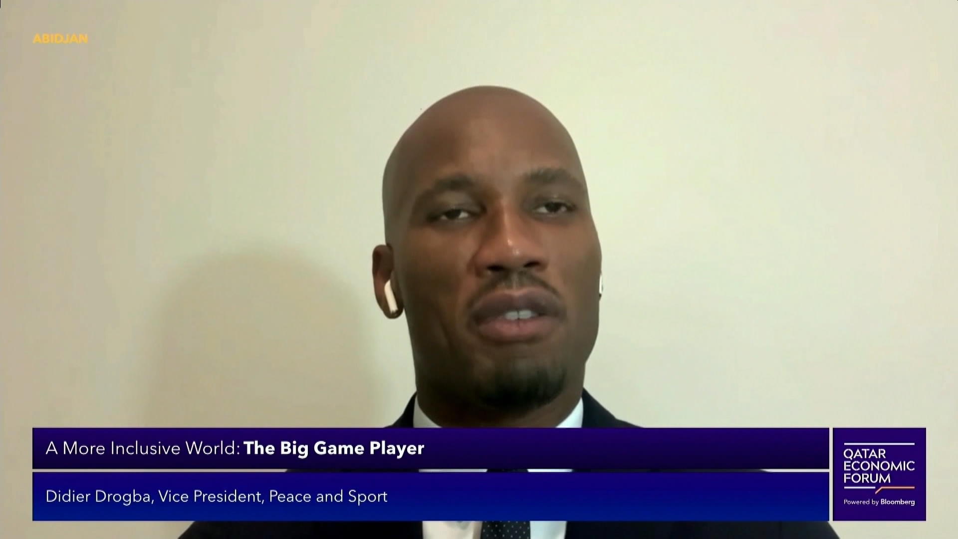 Watch Didier Drogba on Social Impact of Football Bloomberg