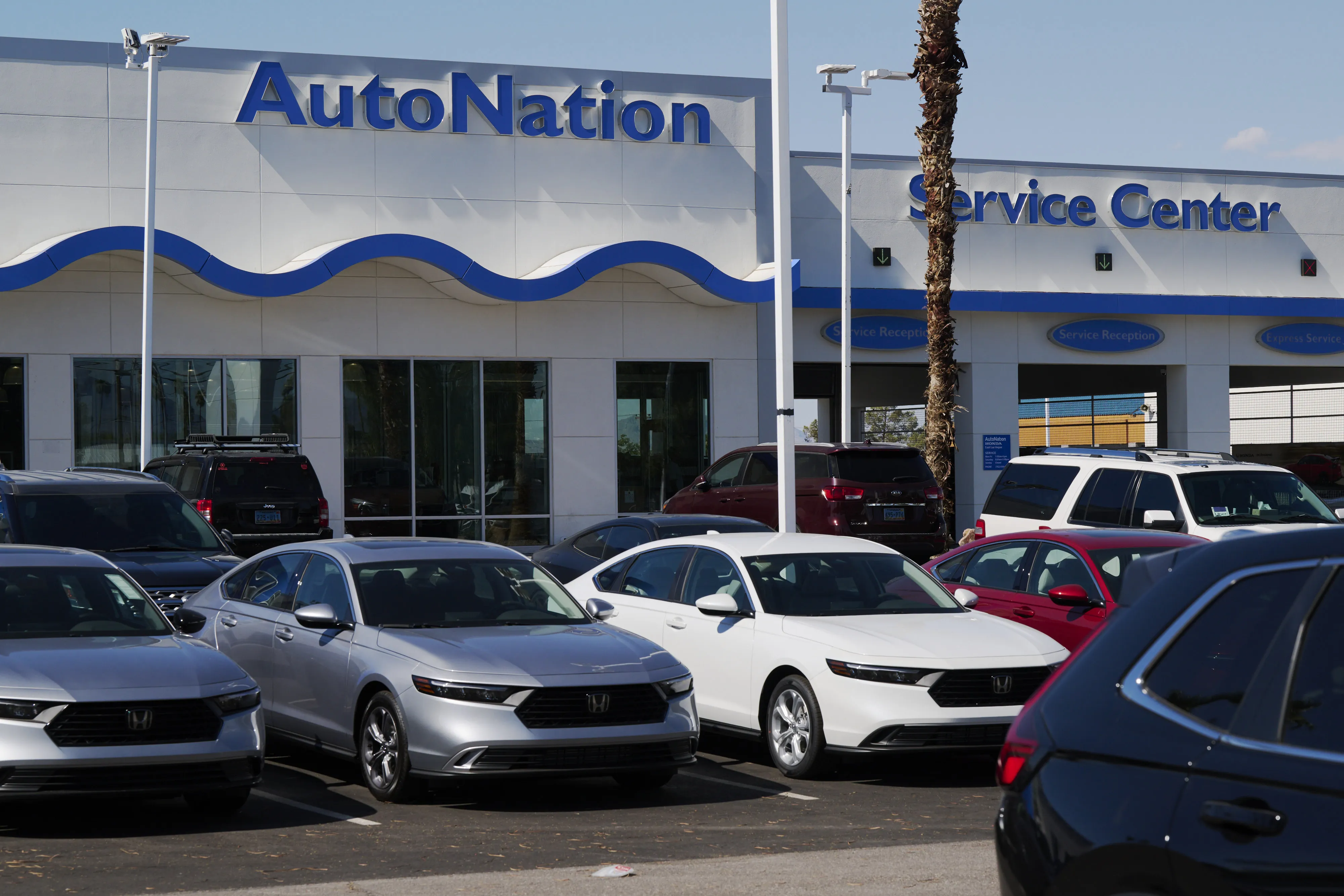 An AutoNation dealership in Las Vegas, Nevada.