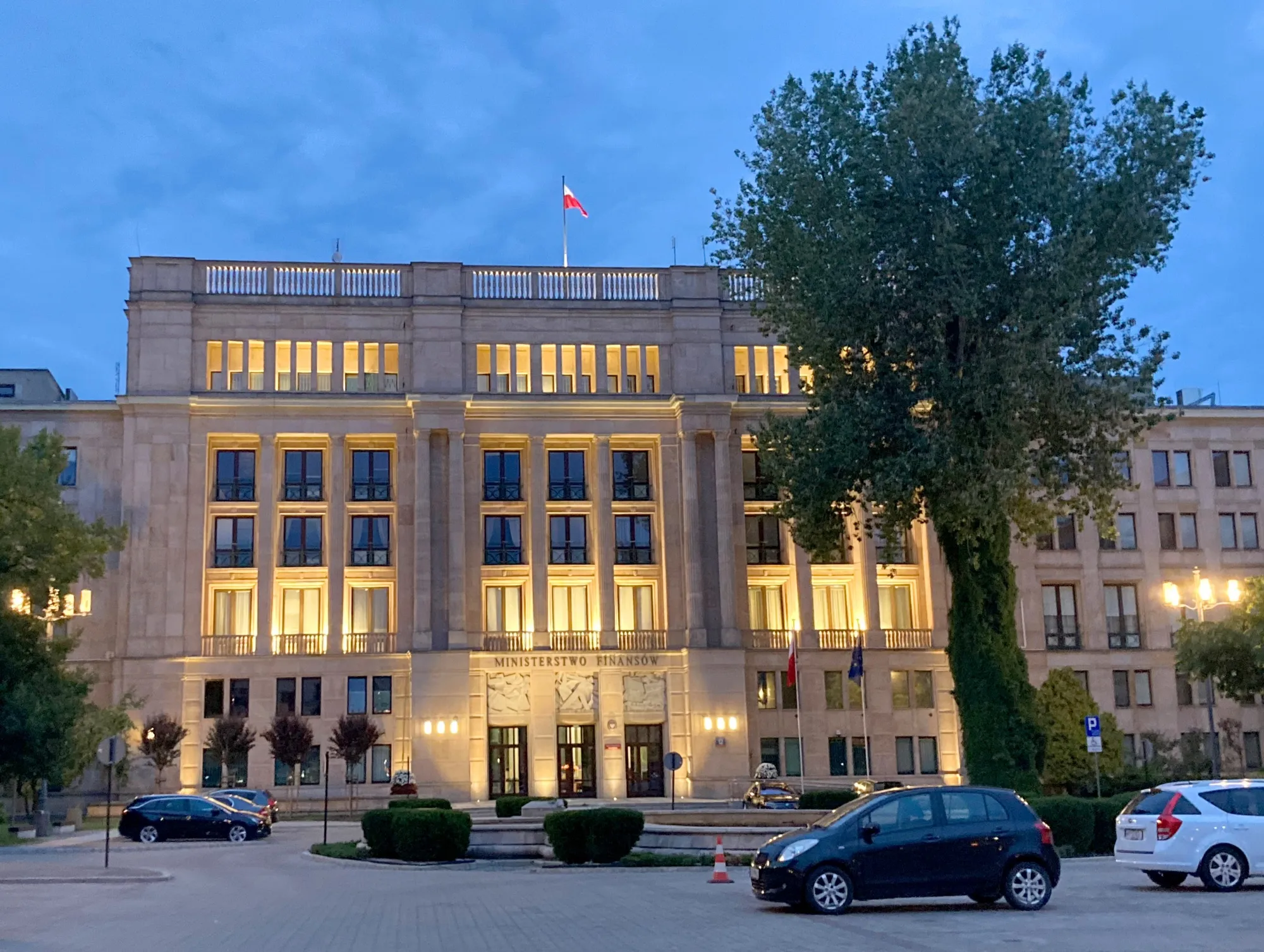 The Ministry of Finance, Warsaw.