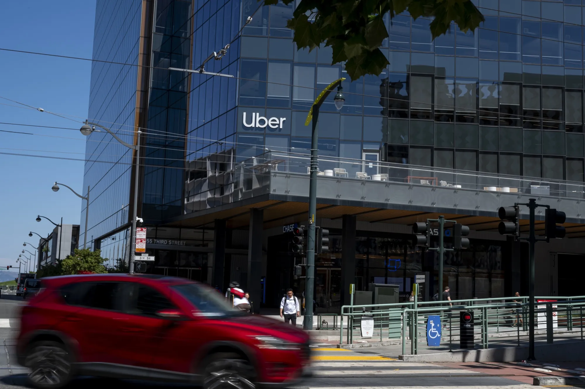 Uber’s headquarters in San Francisco.