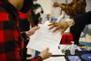 Job Seekers Attend A Miami-Dade County Career Fair