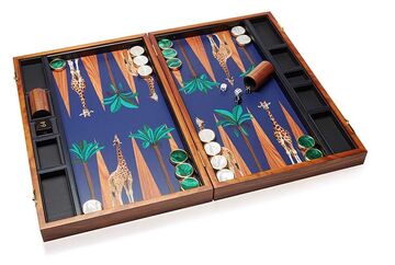 Alexandra Llewellyn M'O Exclusive Bespoke Backgammon Set, $6,870.