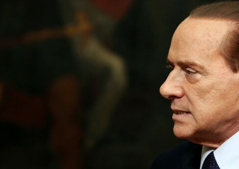 Former Premier Silvio Berlusconi