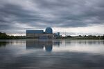 CLINTON, ILLINOIS - JULY 25: An aerial view shows storm clouds moving over Constellation's Clinton Clean Energy Center’s single nuclear reactor power plant on July 25, 2025 in Clinton, Illinois. Meta recently signed a 20-year power purchase agreement with Constellation for the output from the plant. (Photo by Scott Olson/Getty Images) Photographer: Scott Olson/Getty Images North America