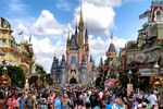 Main Street USA in front of Cinderella Castle at Walt Disney World’s Magic Kingdom in Lake Buena Vista, Fla.