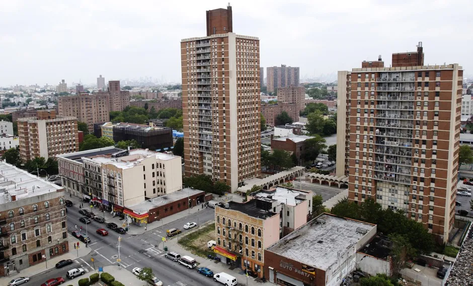 Low-income housing in Brownsville, New York City