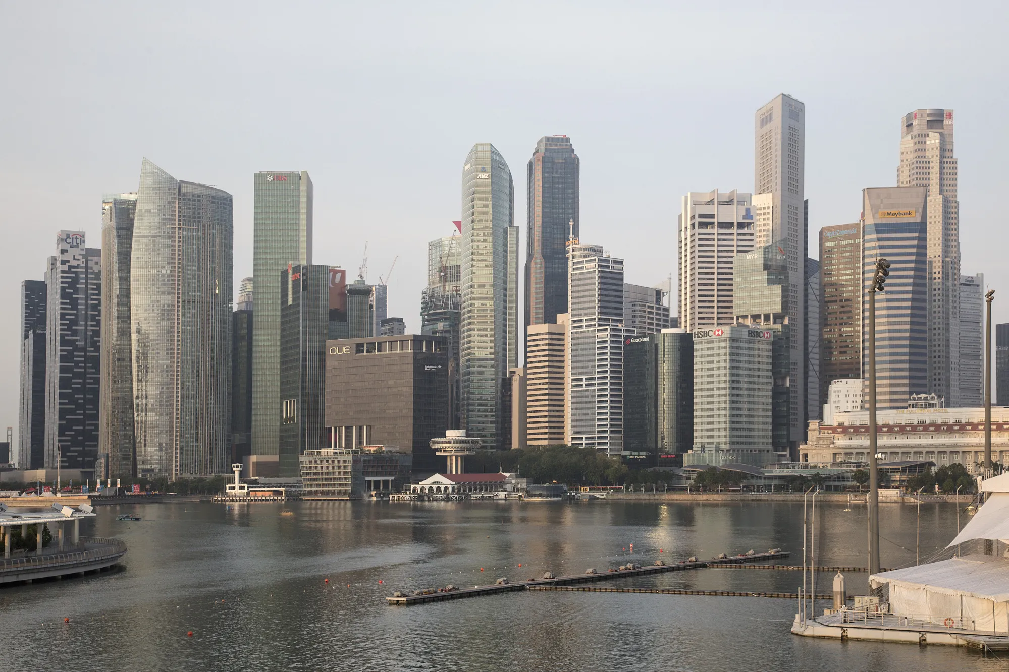 City Views of Singapore Ahead of Finance Minister Heng Swee Keat's Budget Speech