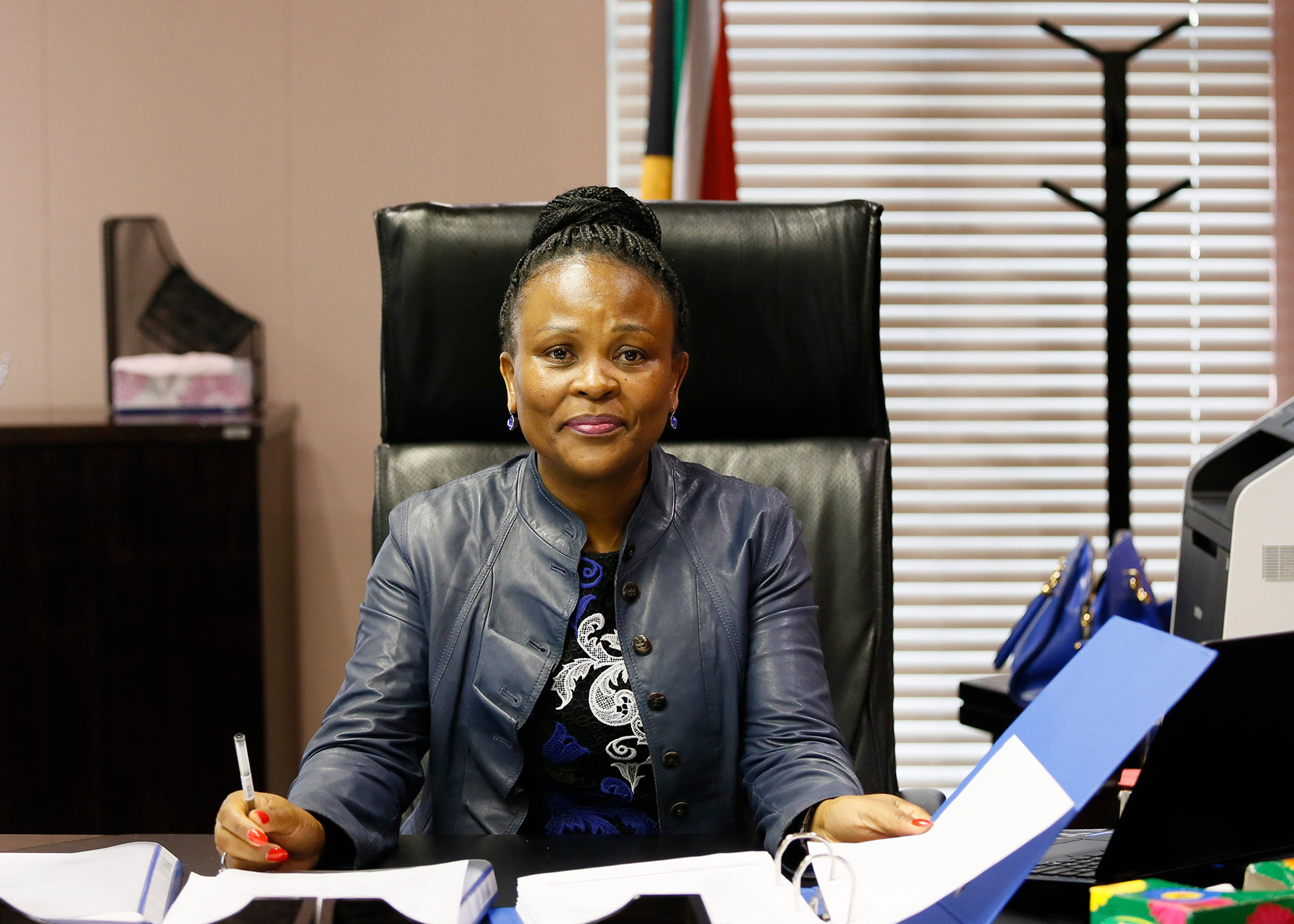South Africa’s Public Protector Accused of Misconduct Bloomberg