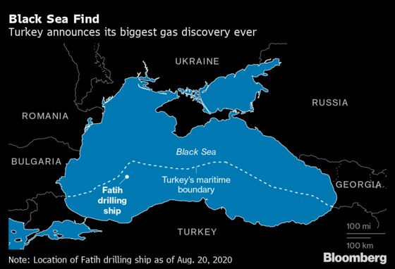 Black Sea at ‘Just the Beginning’ of New Gas Finds, Turkey Says