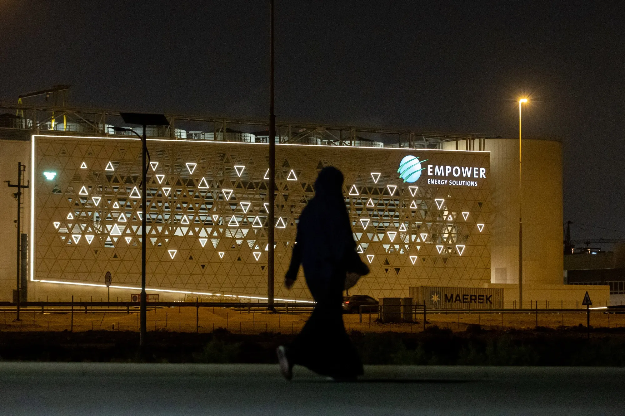 The Emirates Central Cooling Systems Corporation&nbsp;district cooling plant in Dubai, United Arab Emirates.