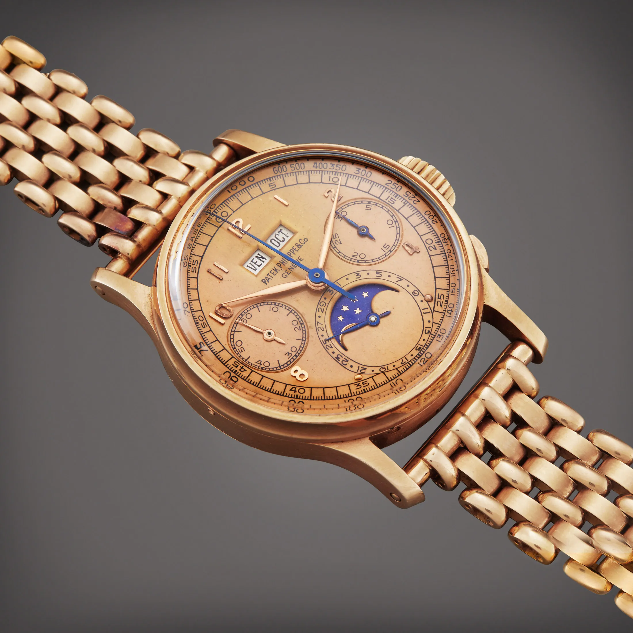 Patek Philippe Pink on Pink 4.5 Million Auction Is Rare Test of Watch Market Bloomberg