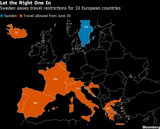 Sweden Allows Cross-Border Travel as Death Toll Tops 5,000