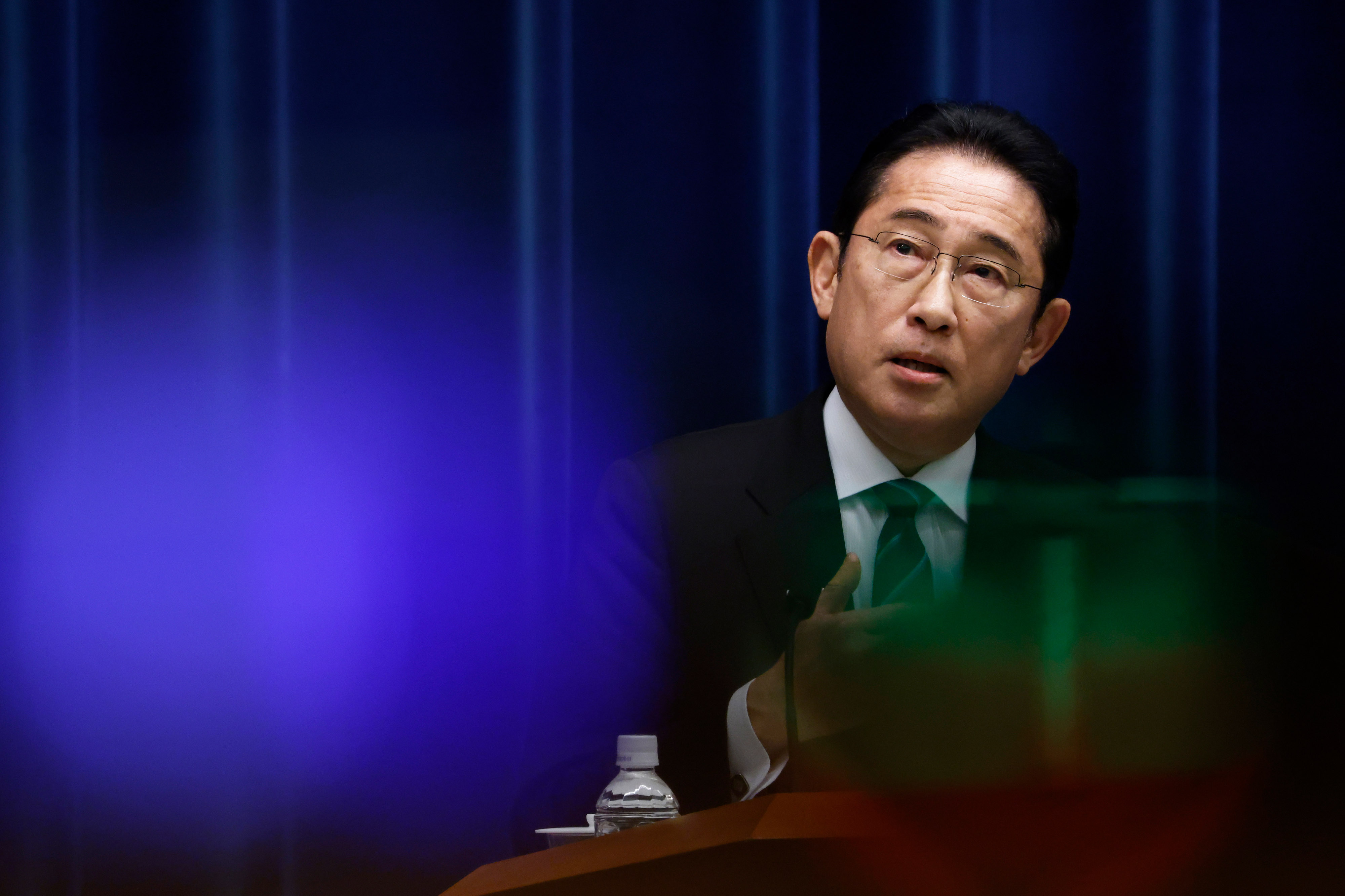 Japanese Prime Minister Fumio Kishida lack of security surprised