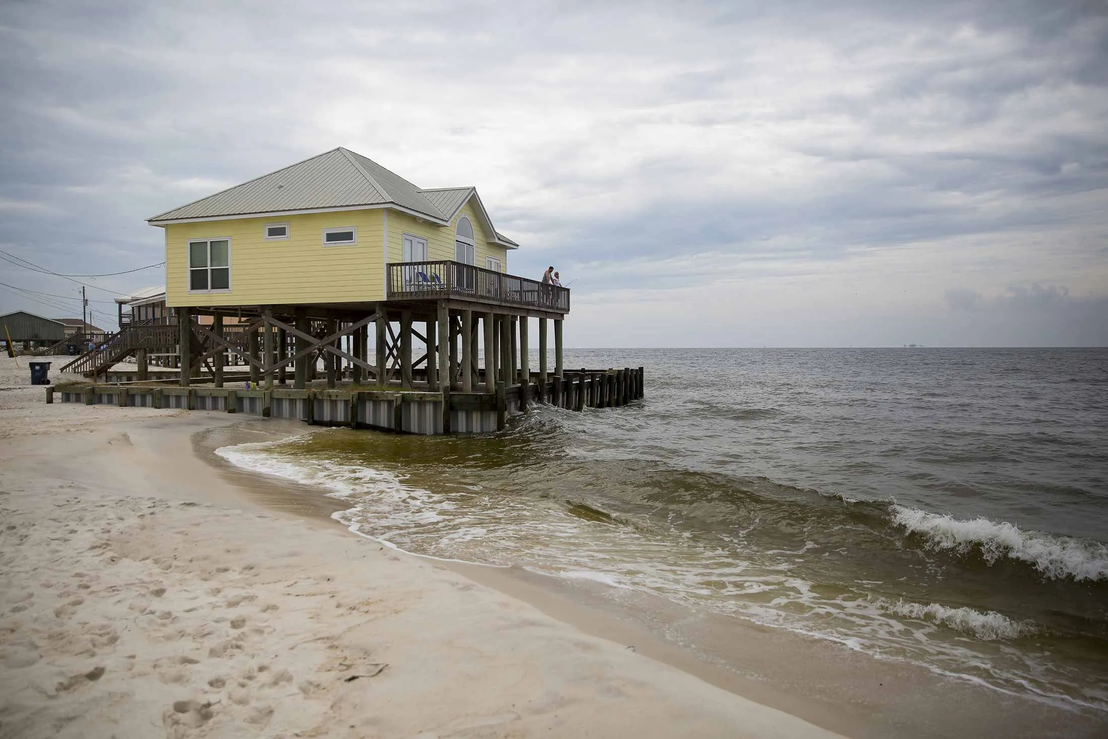 Dauphin Island has one of the highest concentrations of chronically flooded homes in the U.S.