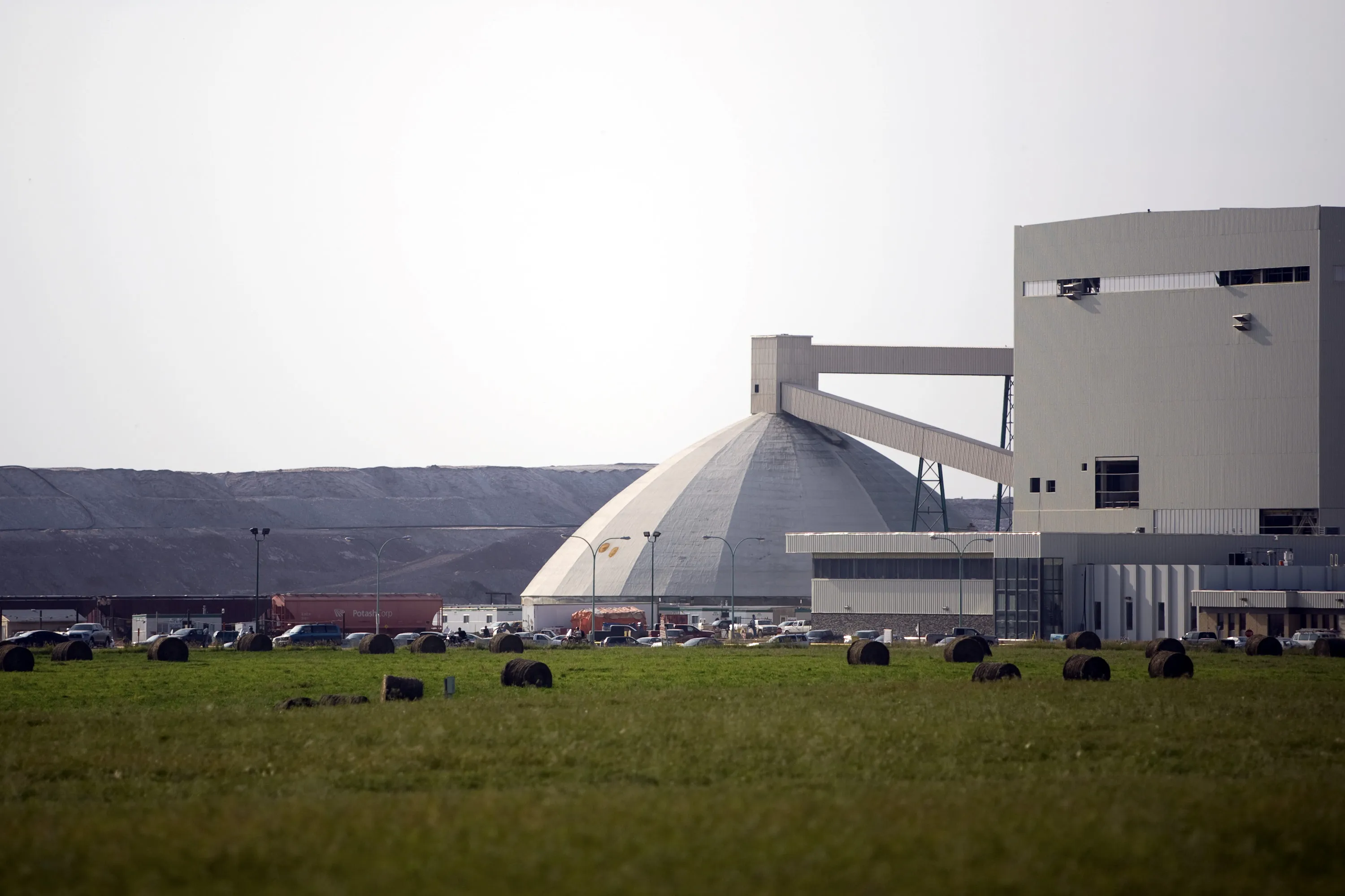 Cory potash mine in Saskatchewan, Canada.