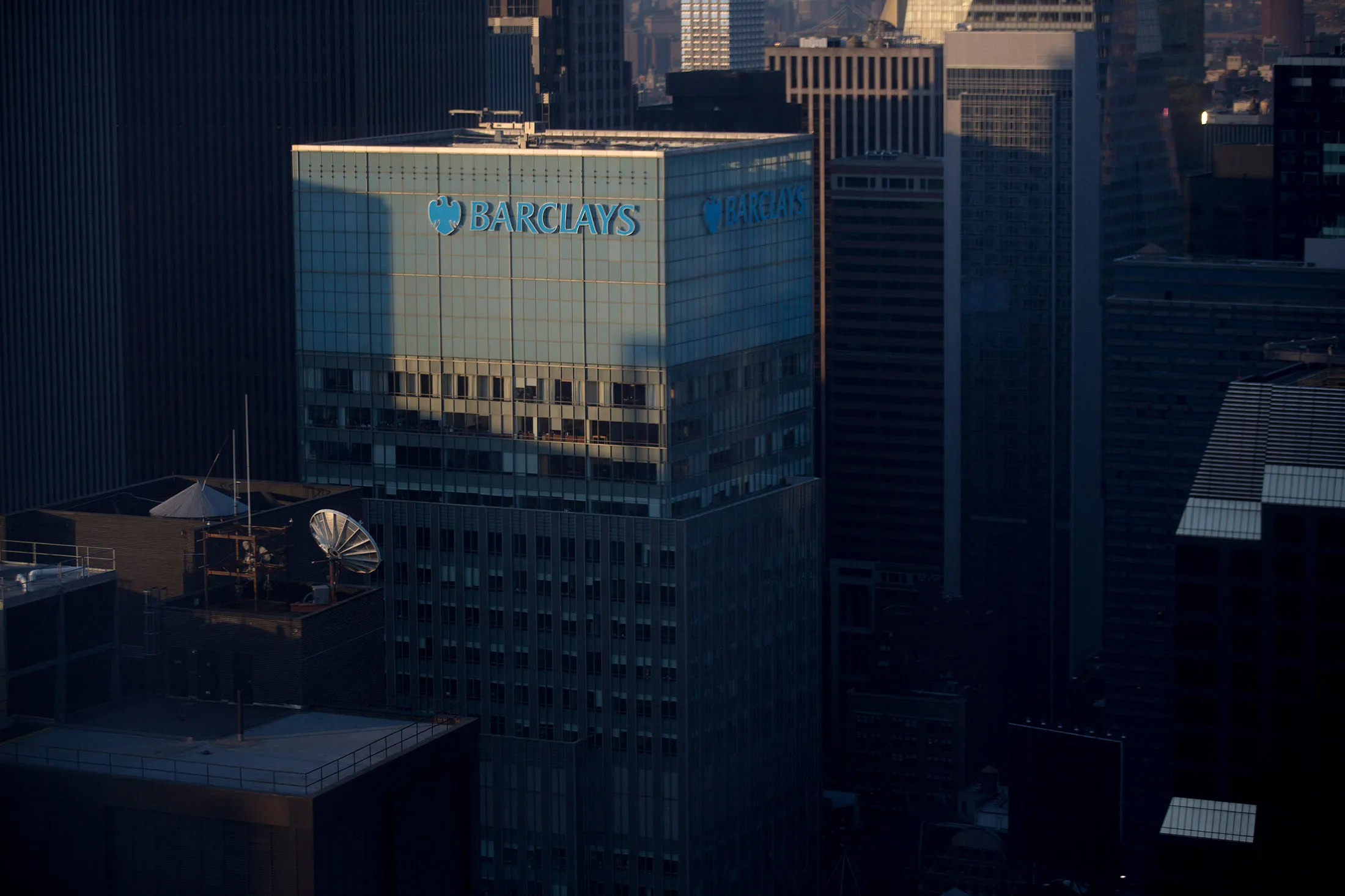 The Barclays Capital building in New York.
