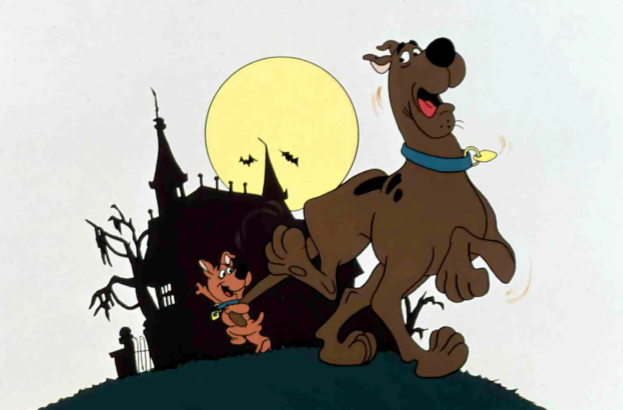 A new Instagram accounts removes the goofy characters of Scooby-Doo to focus on the cartoon’s decaying Victorian mansions and other sinister backgrounds.