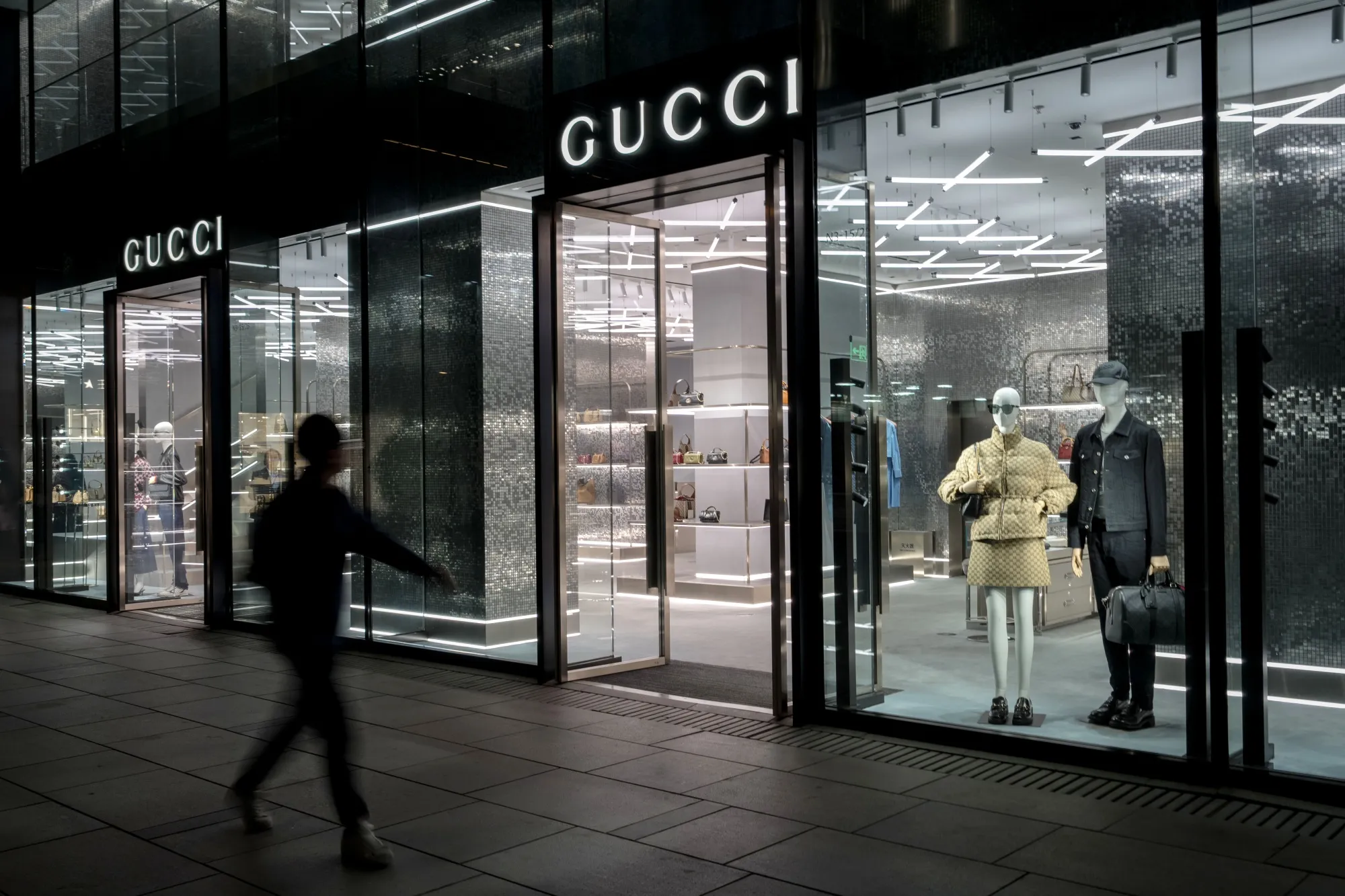 A Gucci store in Beijing.