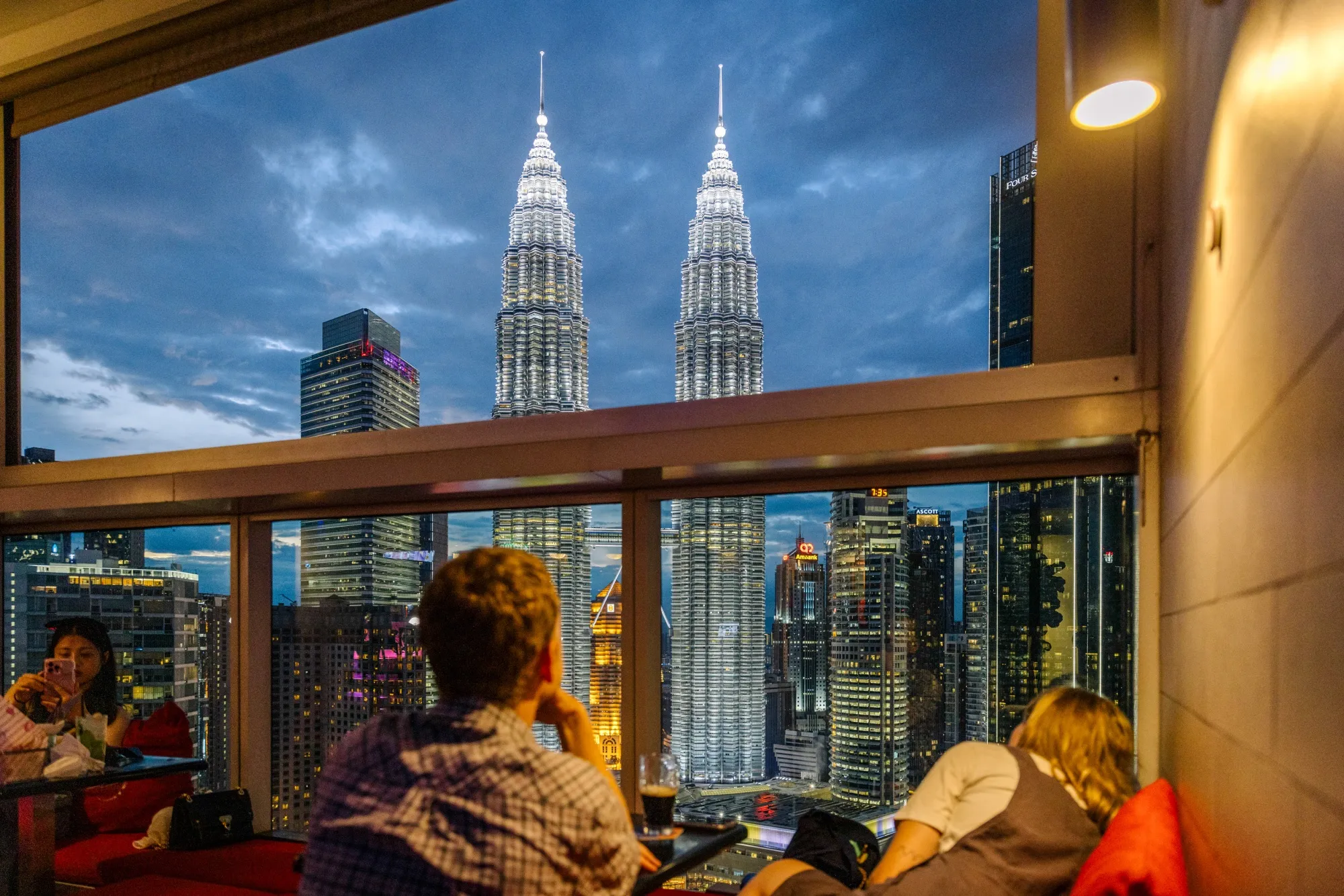 The Petronas Twin Towers in Kuala Lumpur, Malaysia, on Tuesday, Aug. 27, 2024.
