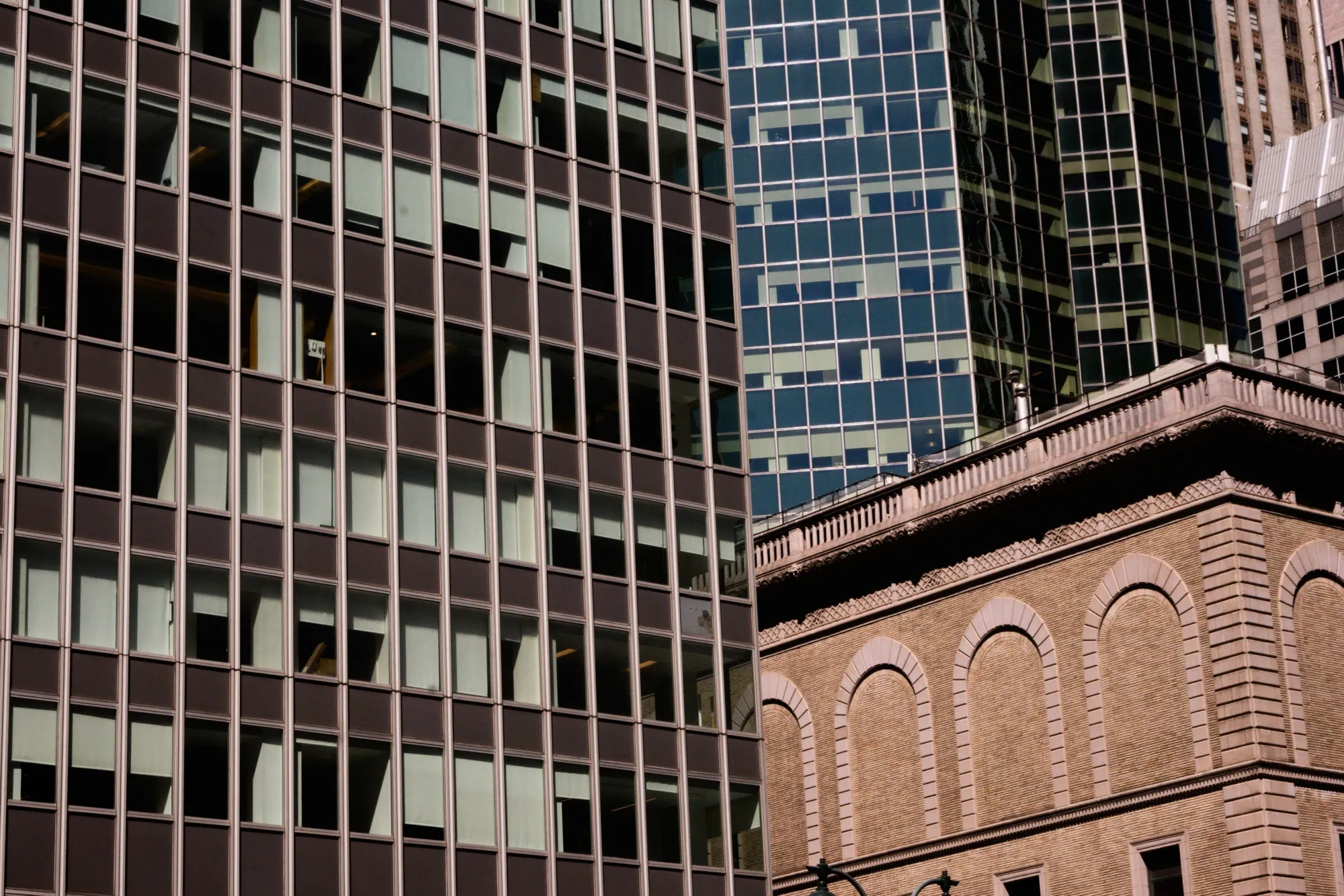 Buildings on Park Avenue in the Plaza District of New York.