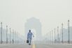 Air pollution in New Delhi.