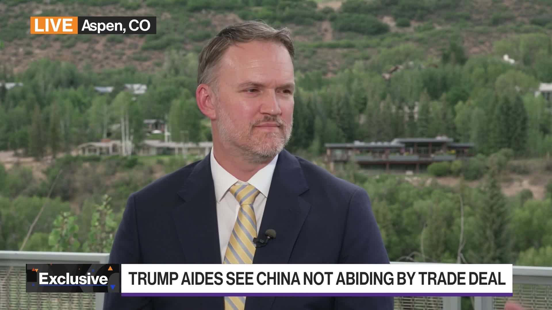 WATCH: US Trade Representative Jamieson Greer speaks on Bloomberg TV.