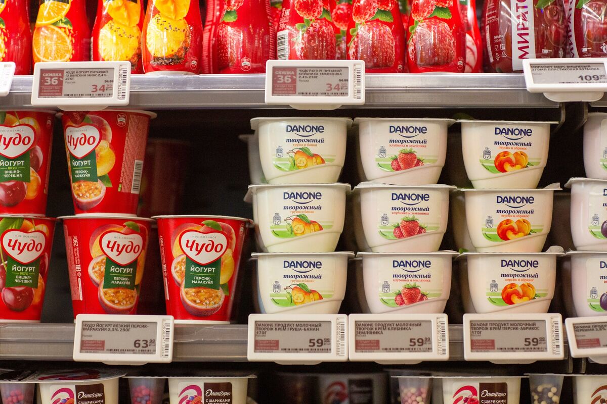 Danone Asserts That It Still Owns Business Seized in Russia - Bloomberg