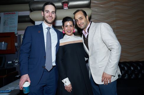 Noah Cooper, Lizzie Asher and Daniel Ezra