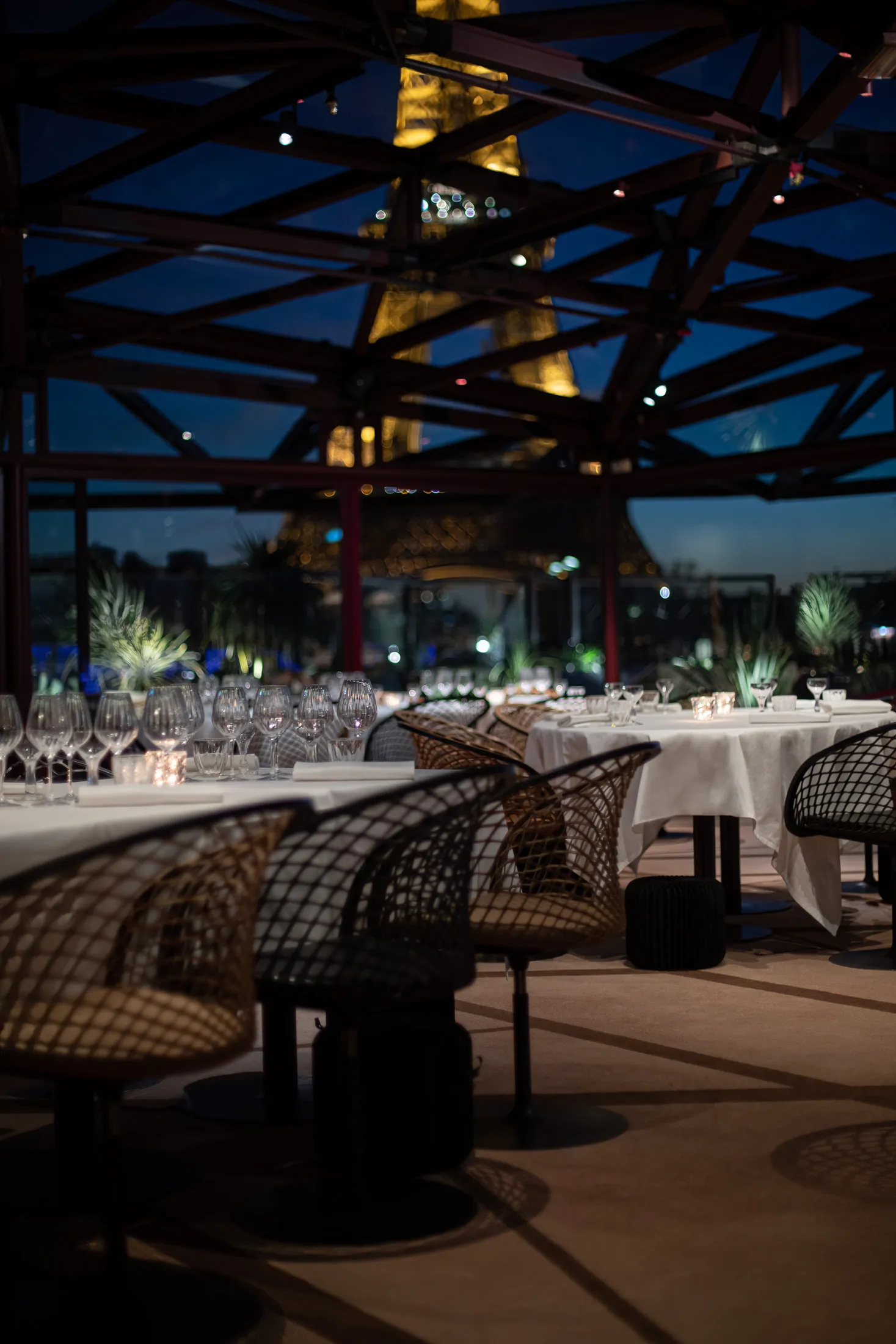 The luxurious ambiance at ADMO&nbsp;extends to the view.