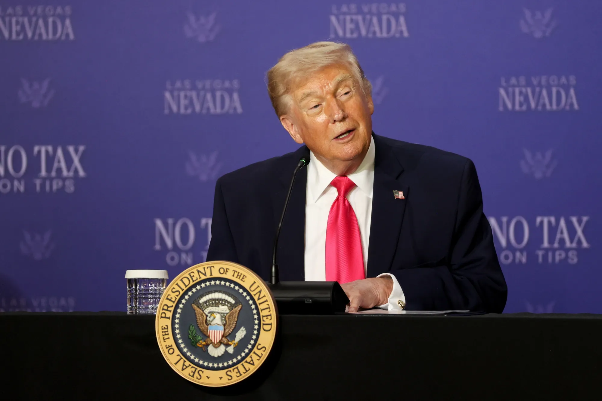 US President Donald Trump