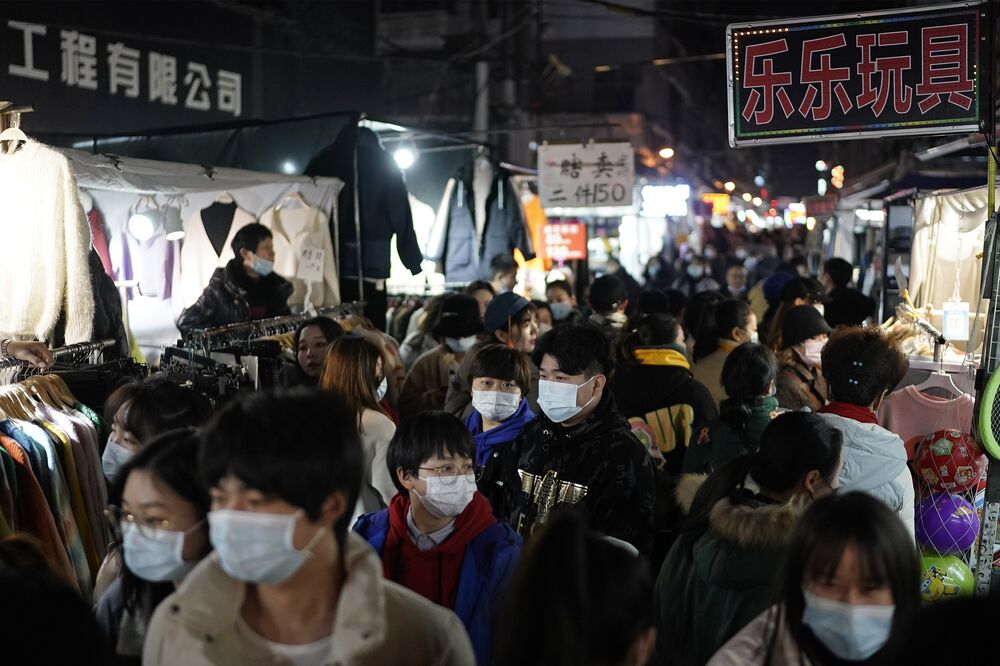 武漢 市場 中国