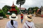 Thailand's Tourism Minister Kobkarn Wattanavrangkul Interview and Images of Tourists